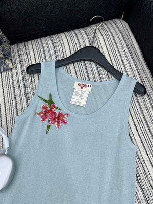 Chanel Women Fashion Knitted T-shirt Vest C81109 - S - View 2