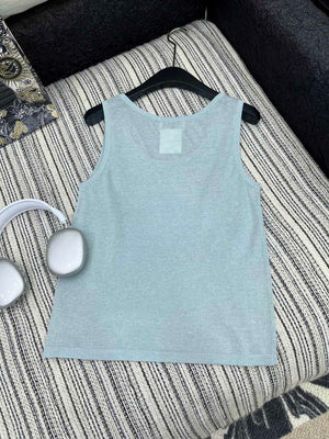 Chanel Women Fashion Knitted T-shirt Vest C81109 - S - View 6