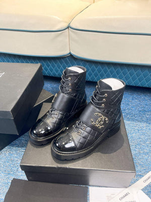 Chanel Women's Boot Shoes G38762 - 35 - View 2