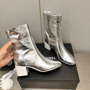 Chanel Women's Boot Shoes G38766 - 35 - View 4