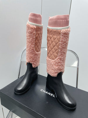Chanel Women's Boot Shoes G38771 - 35 - View 1