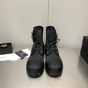 Chanel Women's Boot Shoes G38784 - 35 - View 1