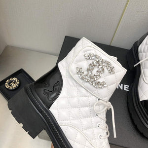 Chanel Women's Boot Shoes G38791 - 35 - View 2