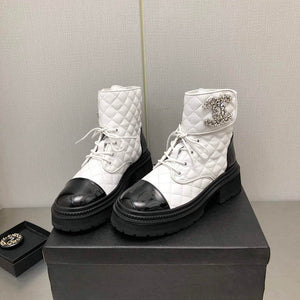 Chanel Women's Boot Shoes G38791 - 35 - View 7