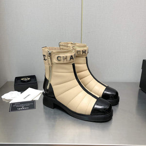 Chanel Women's Boot Shoes G38795 - 35 - View 1