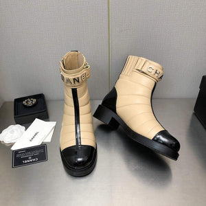 Chanel Women's Boot Shoes G38795 - 35 - View 2