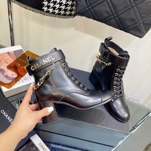 Chanel Women's Boot Shoes G38802 - 35 - View 3