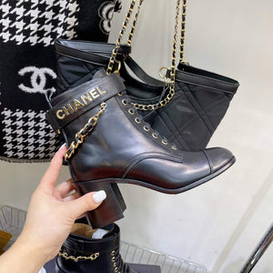 Chanel Women's Boot Shoes G38802 - 35 - View 9