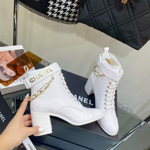 Chanel Women's Boot Shoes G38805 - 35 - View 4