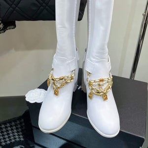 Chanel Women's Boot Shoes G38808 - 35 - View 2
