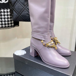 Chanel Women's Boot Shoes G38809 - 35 - View 9