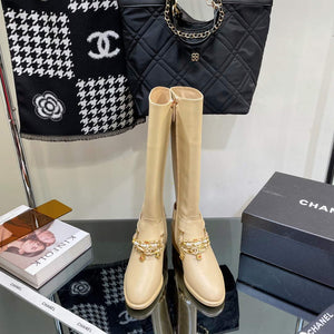 Chanel Women's Boot Shoes G38810 - 35 - View 1