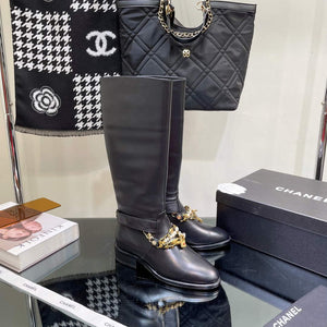 Chanel Women's Boot Shoes G38811 - 35 - View 2