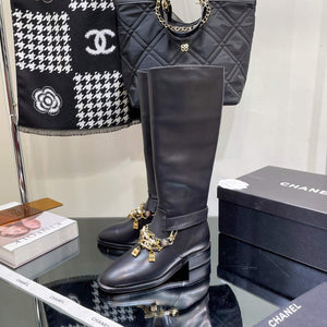 Chanel Women's Boot Shoes G38811 - 35 - View 9