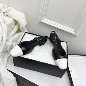 Chanel Women's Classic Slingback Ballet Flats Shoes C93319 - Euro 35=US 4 - View 4