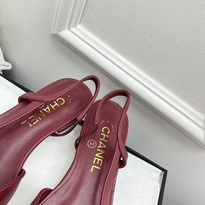Chanel Women's Classic Slingback Ballet Flats Shoes C93320 - Euro 35=US 4 - View 3