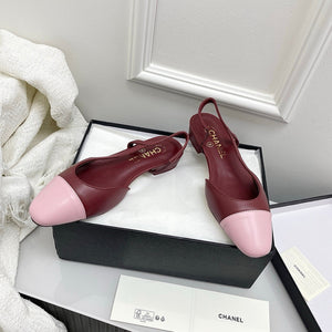 Chanel Women's Classic Slingback Ballet Flats Shoes C93320 - Euro 35=US 4 - View 4