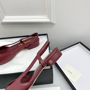 Chanel Women's Classic Slingback Ballet Flats Shoes C93320 - Euro 35=US 4 - View 6