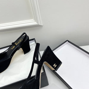 Chanel Women's Classic Slingback Ballet Shoes 6.5 cm C93311 - Euro 35=US 4 - View 6