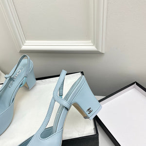 Chanel Women's Classic Slingback Ballet Shoes 6.5 cm C93312 - Euro 35=US 4 - View 6