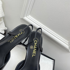 Chanel Women's Classic Slingback Ballet Shoes 6.5 cm C93313 - Euro 35=US 4 - View 3