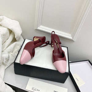 Chanel Women's Classic Slingback Ballet Shoes 6.5 cm C93314 - Euro 35=US 4 - View 1