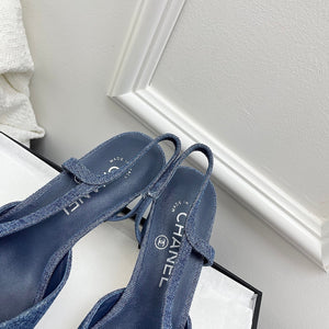 Chanel Women's Classic Slingback Ballet Shoes 6.5 cm C93315 - Euro 35=US 4 - View 3