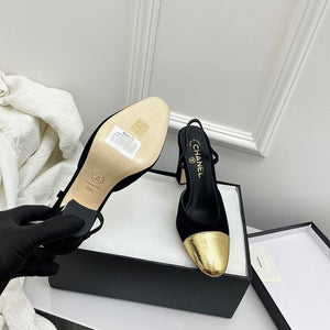 Chanel Women's Classic Slingback Ballet Shoes 9.5 cm C93305 - Euro 35=US 4 - View 5