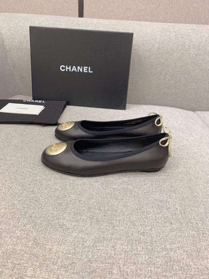 Chanel Women's Fashion Ballet Flats C92313 - US 4=Euro 35 - View 3