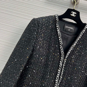 Chanel Women's Fashion Clothing Jacket C58803 - S - View 3