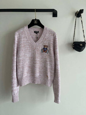 Chanel Women's Fashion Clothing Knitted Sweaters C58835 - S - View 1