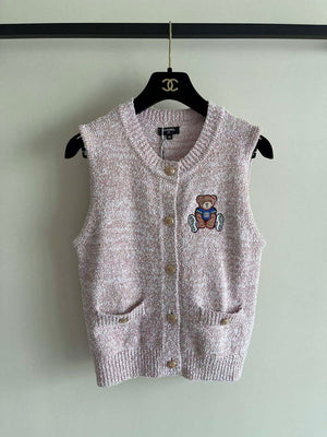 Chanel Women's Fashion Clothing Knitted Sweaters C58836 - S - View 1