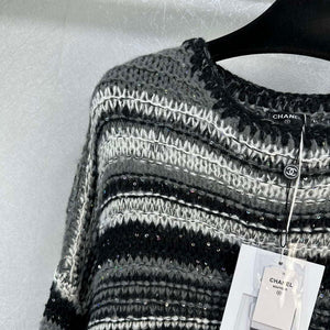 Chanel Women's Fashion Clothing Knitted Sweaters C58838 - S - View 3