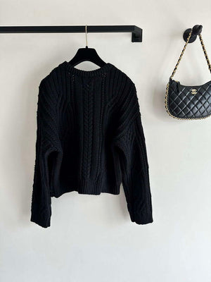 Chanel Women's Fashion Clothing Sweater CC69147 - S - View 2