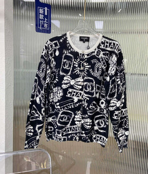 Chanel Women's Fashion Clothing Sweater CC69151 - S - View 1