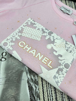 Chanel Women's Fashion Cotton T-shirt C81024 - white / S - View 13