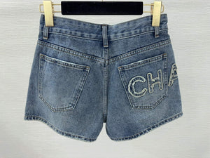 Chanel Women's Fashion Denim shorts C58804 - S - View 5