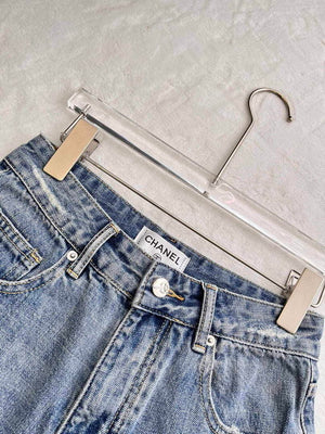 Chanel Women's Fashion Denim shorts C58805 - S - View 9