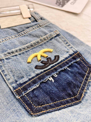 Chanel Women's Fashion Denim shorts C58805 - S - View 5