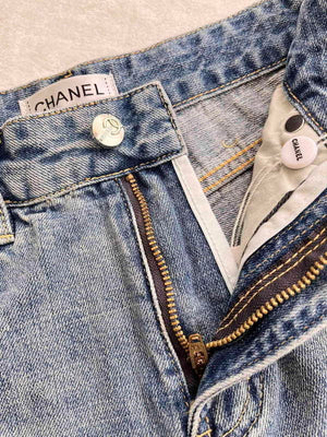 Chanel Women's Fashion Denim shorts C58805 - S - View 7