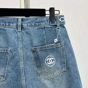 Chanel Women's Fashion Denim shorts C58810 - S - View 9