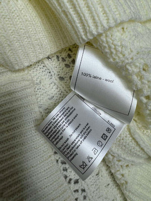 Chanel Women's Fashion Knitted T-shirt C81007 - S / White - View 9