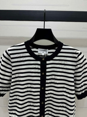 Chanel Women's Fashion Knitted T-shirt C81013 - S / Yellow - View 5