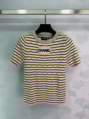 Chanel Women's Fashion Knitted T-shirt C81017 - S - View 1
