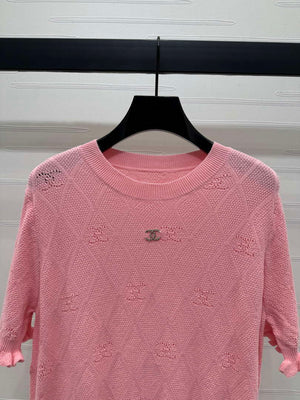 Chanel Women's Fashion Knitted T-shirt C81019 - S / shopify--color-pattern-og31ykwd - View 5