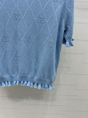 Chanel Women's Fashion Knitted T-shirt C81019 - S / shopify--color-pattern-og31ykwd - View 15