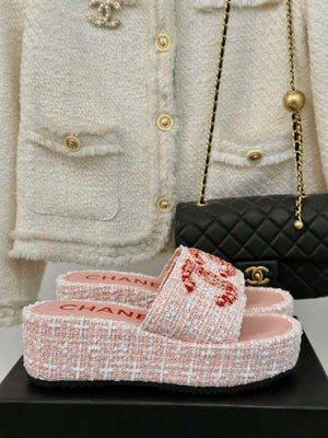Chanel Women's fashion Knitwear Slippers C88104 - Euro 35=US 4 - View 2