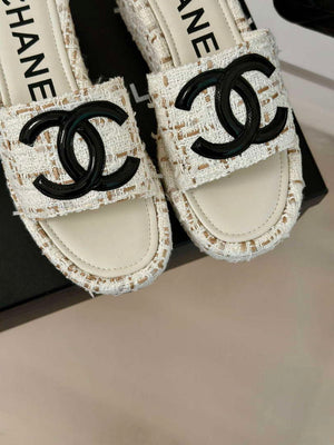 Chanel Women's fashion Knitwear Slippers C88105 - Euro 35=US 4 - View 7