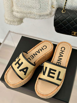 Chanel Women's fashion Knitwear Slippers C88110 - Euro 35=US 4 - View 1