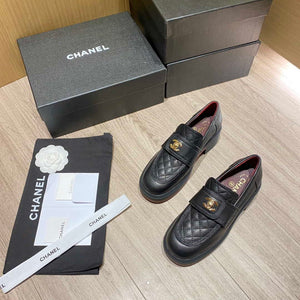 Chanel Women's Fashion Loafers Calfskin C90307 - 35 - View 7